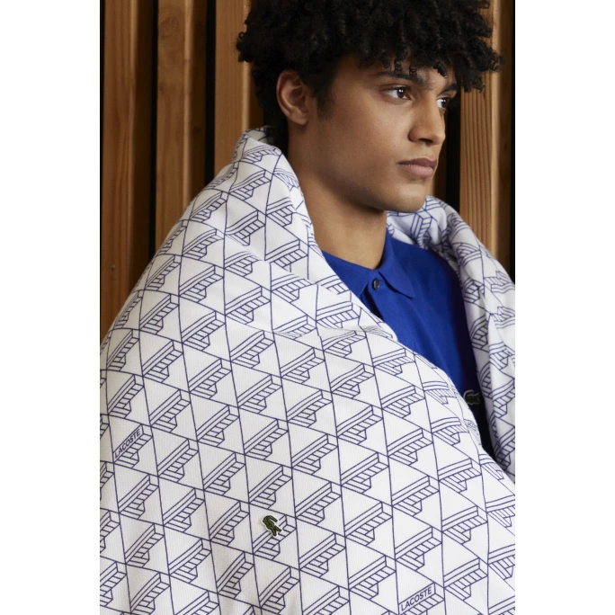 Lacoste L MONOGRAM Bettdeckenbezug - 155x220 Cm - Marine 8 Lacoste L MONOGRAM Bettdeckenbezug - 155x220 Cm - Marine – Bild 8