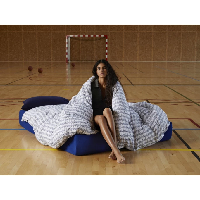 Lacoste L MONOGRAM Bettdeckenbezug - 155x220 Cm - Marine 9 Lacoste L MONOGRAM Bettdeckenbezug - 155x220 Cm - Marine – Bild 9