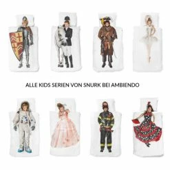 SNURK Princess Bettwäsche-Set Mit Prinzessin-Motiv - 135x200 / 80x80 Cm - Rosa 7 SNURK Princess Bettwäsche-Set Mit Prinzessin-Motiv - 135x200 / 80x80 Cm - Rosa -Eleganz Shop unnamed file 475