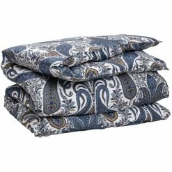 GANT KEY WEST PAISLEY Bettdeckenbezug - 135x200 Cm - Sateen Blue