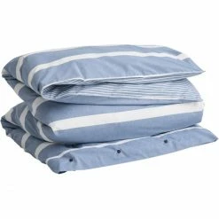 GANT OXFORD STRIPE Bettdeckenbezug - 135x200 Cm - Sea Blue
