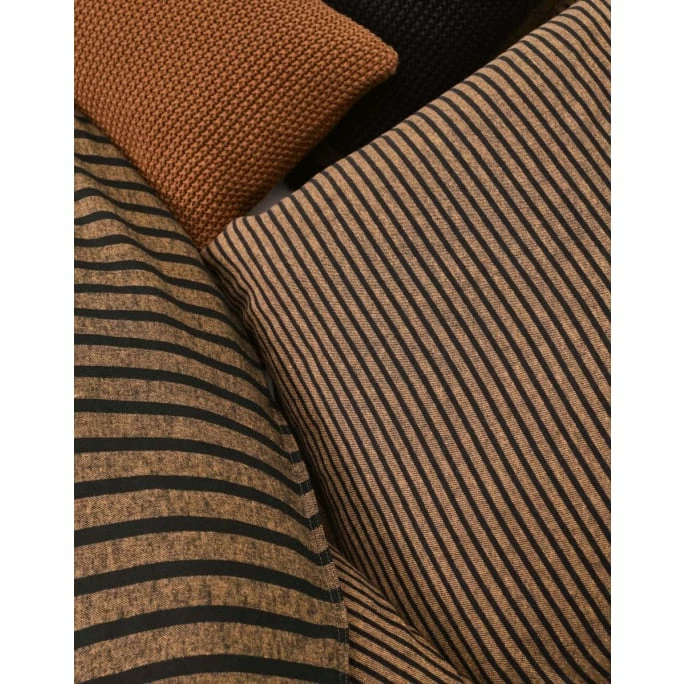 Marc O'Polo Nousu Bettwäsche-Set - 155x220 / 80x80 Cm - Warm Pecan 2 Marc O'Polo Nousu Bettwäsche-Set - 155x220 / 80x80 Cm - Warm Pecan – Bild 2