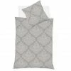 Fleuresse Lech Bettwäsche-Set Aus Flanell - 135x200 / 80x80 Cm - Grau
