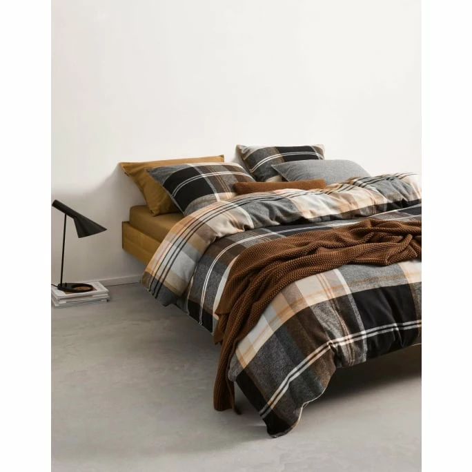 Marc O'Polo Vardis Bettwäsche-Set - 200x200 / 2x80x80 Cm - Neutral 4 Marc O'Polo Vardis Bettwäsche-Set - 200x200 / 2x80x80 Cm - Neutral – Bild 4